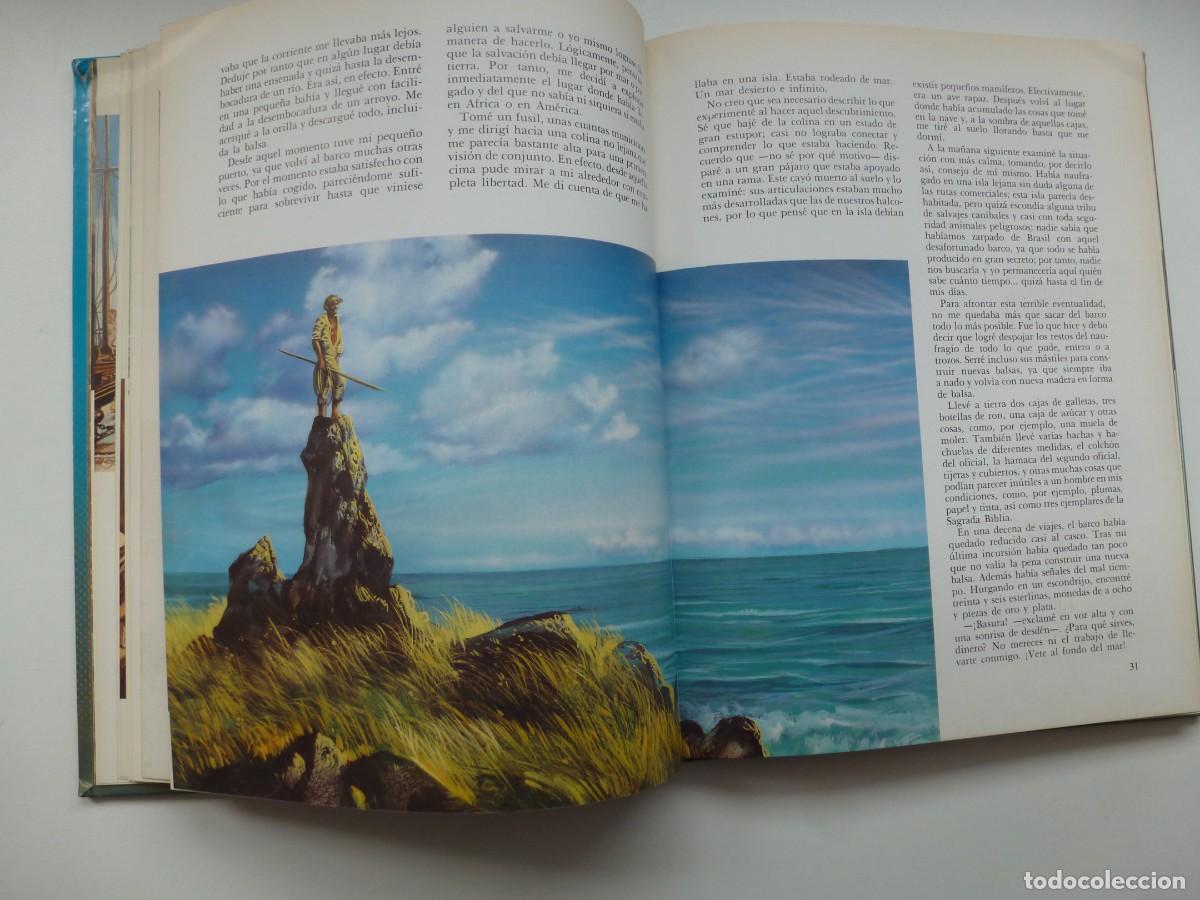 Libros de segunda mano: ROBINSON CRUSOE. DANIEL DEFOE. MONTENA-CANAL 1982 - Foto 5