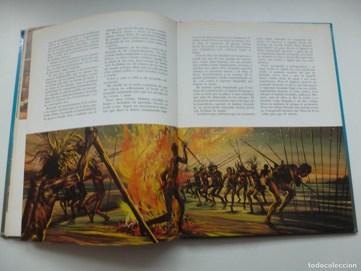 Libros de segunda mano: ROBINSON CRUSOE. DANIEL DEFOE. MONTENA-CANAL 1982 - Foto 7