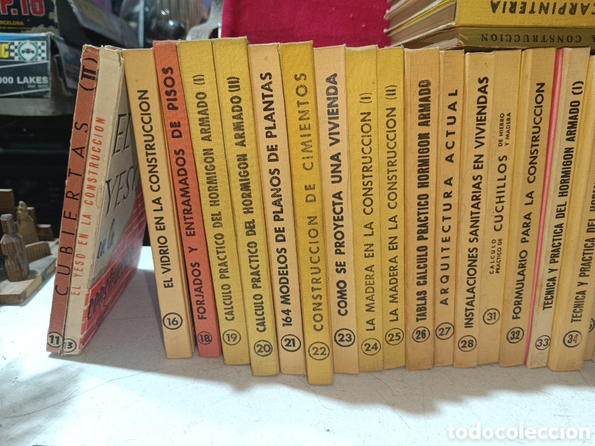 Libros de segunda mano: Lote 45 libros Monograf&iacute;as CEAC SOBRE CONSTRUCCI&Oacute;N - Foto 2