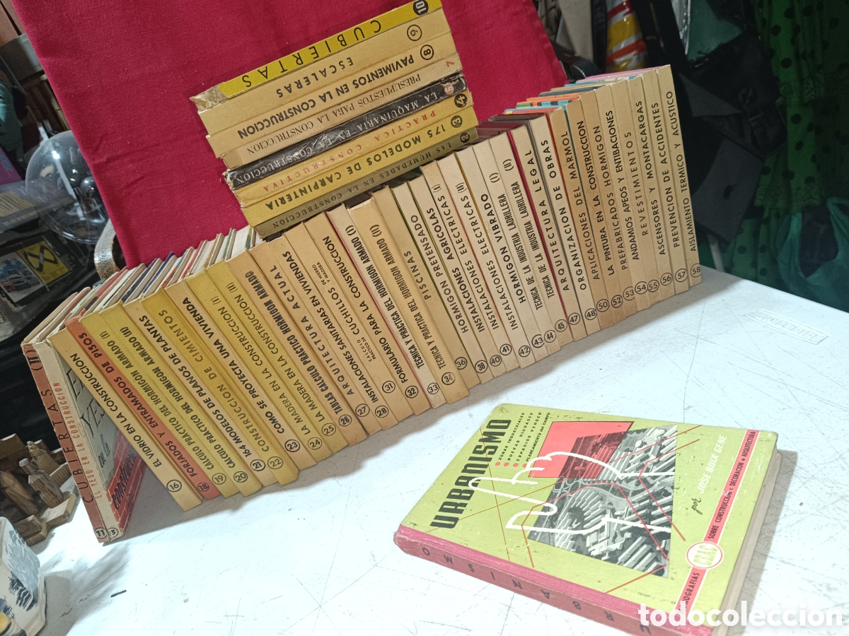 Libros de segunda mano: Lote 45 libros Monograf&iacute;as CEAC SOBRE CONSTRUCCI&Oacute;N - Foto 1