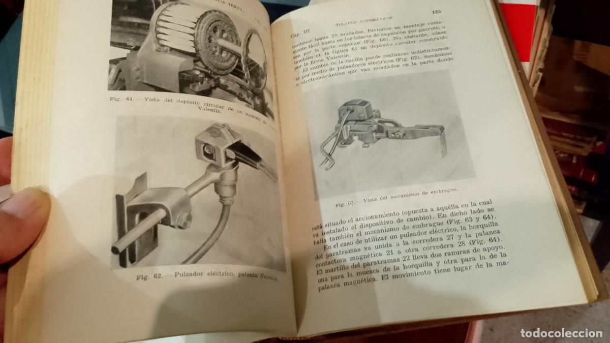 Libros de segunda mano: Telares autom&aacute;ticos. (Teares) - Hans Maier 1955 - Foto 8