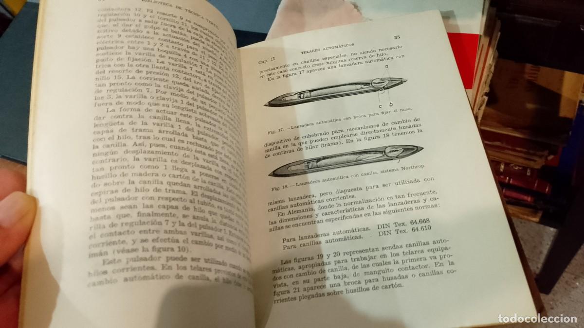 Libros de segunda mano: Telares autom&aacute;ticos. (Teares) - Hans Maier 1955 - Foto 11