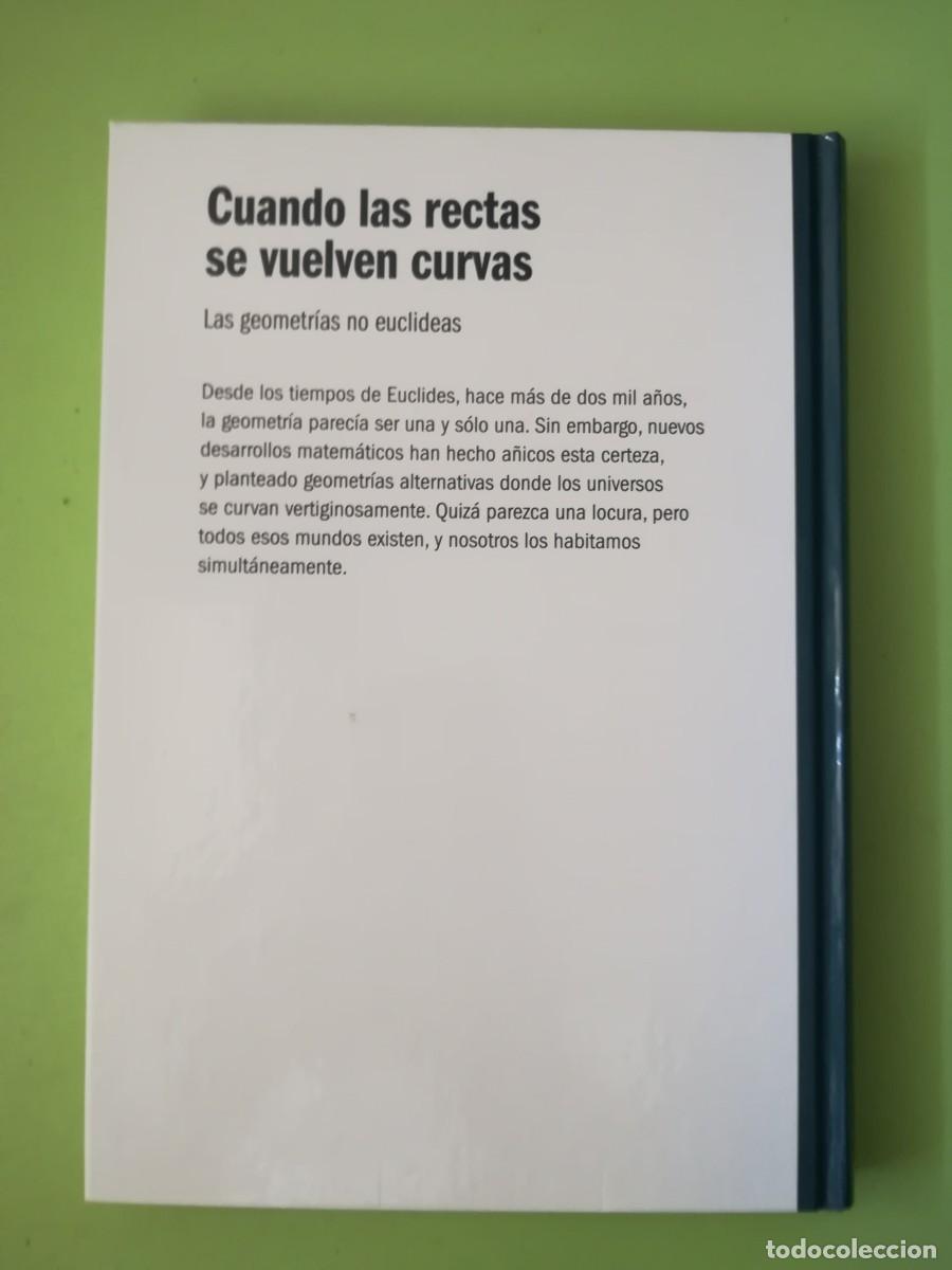 Libros de segunda mano: Cuando las rectas se vuelven curvas Joan Gomez rba 2010 - Foto 2