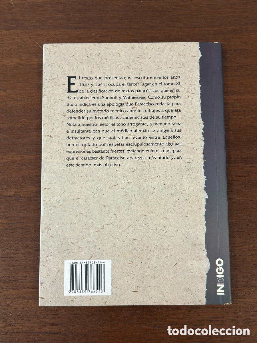 Libros de segunda mano: LAS SIETE APOLOGIAS. PARACELSO - Foto 4