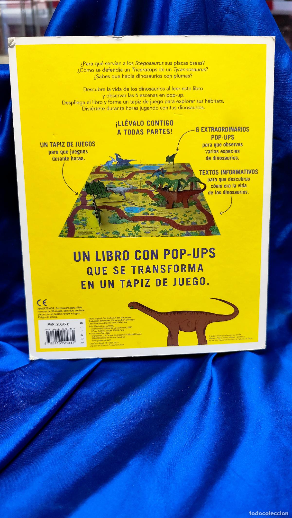 Libros de segunda mano: LIBRO POP UP TRAS LA HUELLA DE LOS DINOSAURIOS - Foto 3