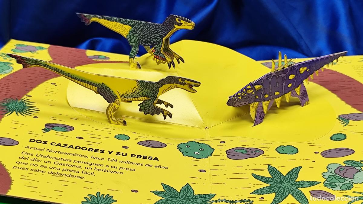 Libros de segunda mano: LIBRO POP UP TRAS LA HUELLA DE LOS DINOSAURIOS - Foto 8