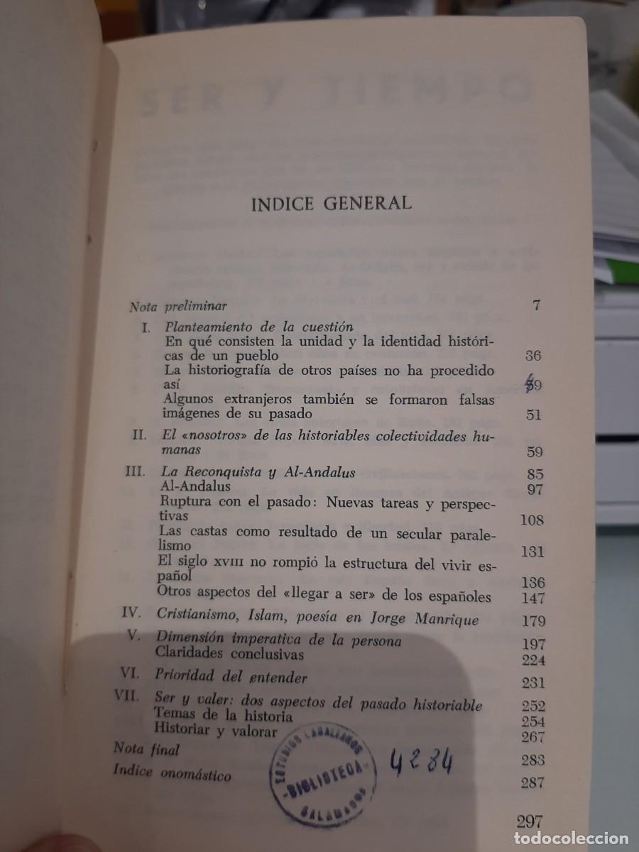 Libros de segunda mano: Am&eacute;rico Castro. Los espa&ntilde;oles: c&oacute;mo llegaron a serlo - Foto 3