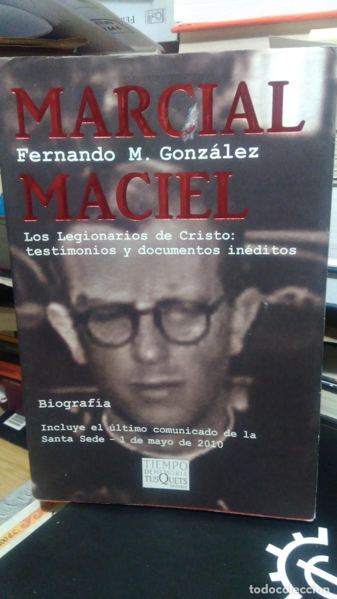 Libros de segunda mano: marcial maciel f, m. gonzalez tusquets - Foto 1