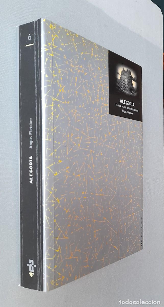 Libros de segunda mano: Alegor&iacute;a. Teor&iacute;a de un modo simb&oacute;lico - Foto 3