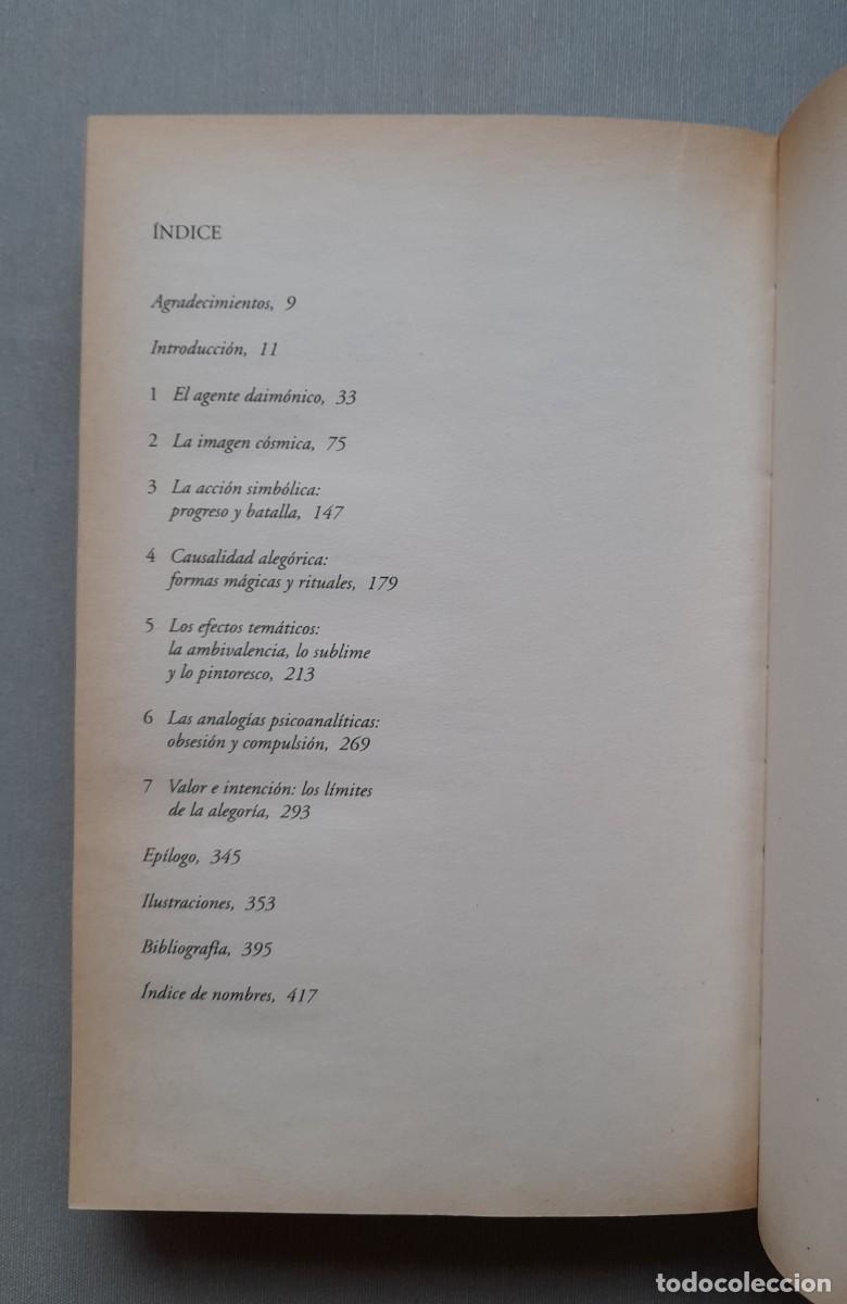 Libros de segunda mano: Alegor&iacute;a. Teor&iacute;a de un modo simb&oacute;lico - Foto 4