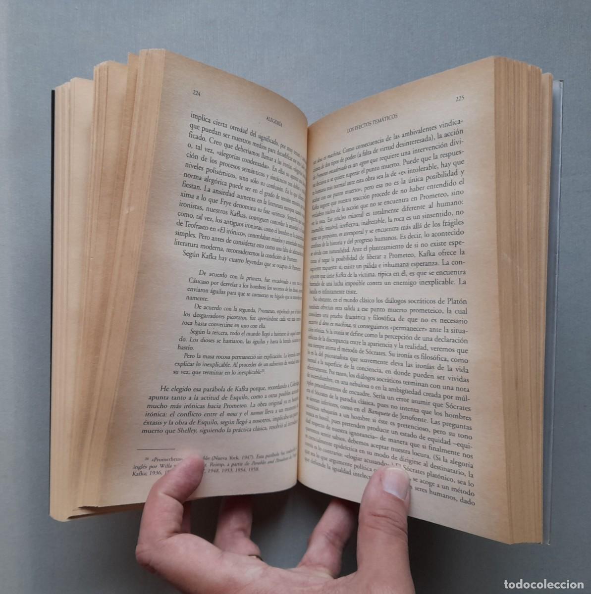 Libros de segunda mano: Alegor&iacute;a. Teor&iacute;a de un modo simb&oacute;lico - Foto 5
