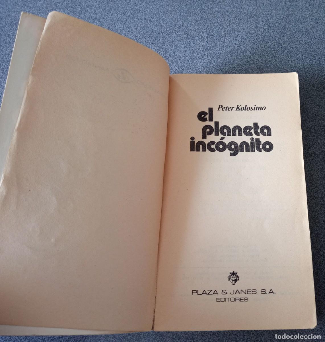 Libros de segunda mano: El Planeta Inc&oacute;gnito Peter Kolosimo - Foto 4
