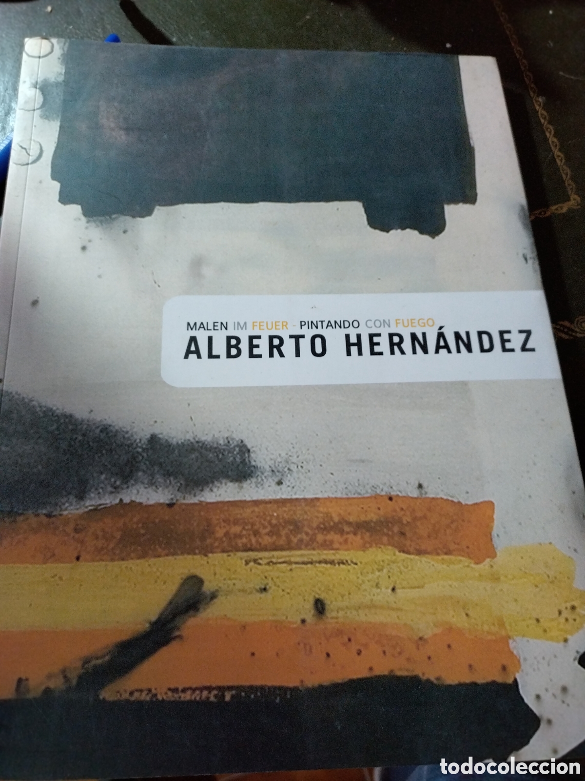 Libros de segunda mano: Alberto Hern&aacute;ndez. Pintando con fuego - Foto 1