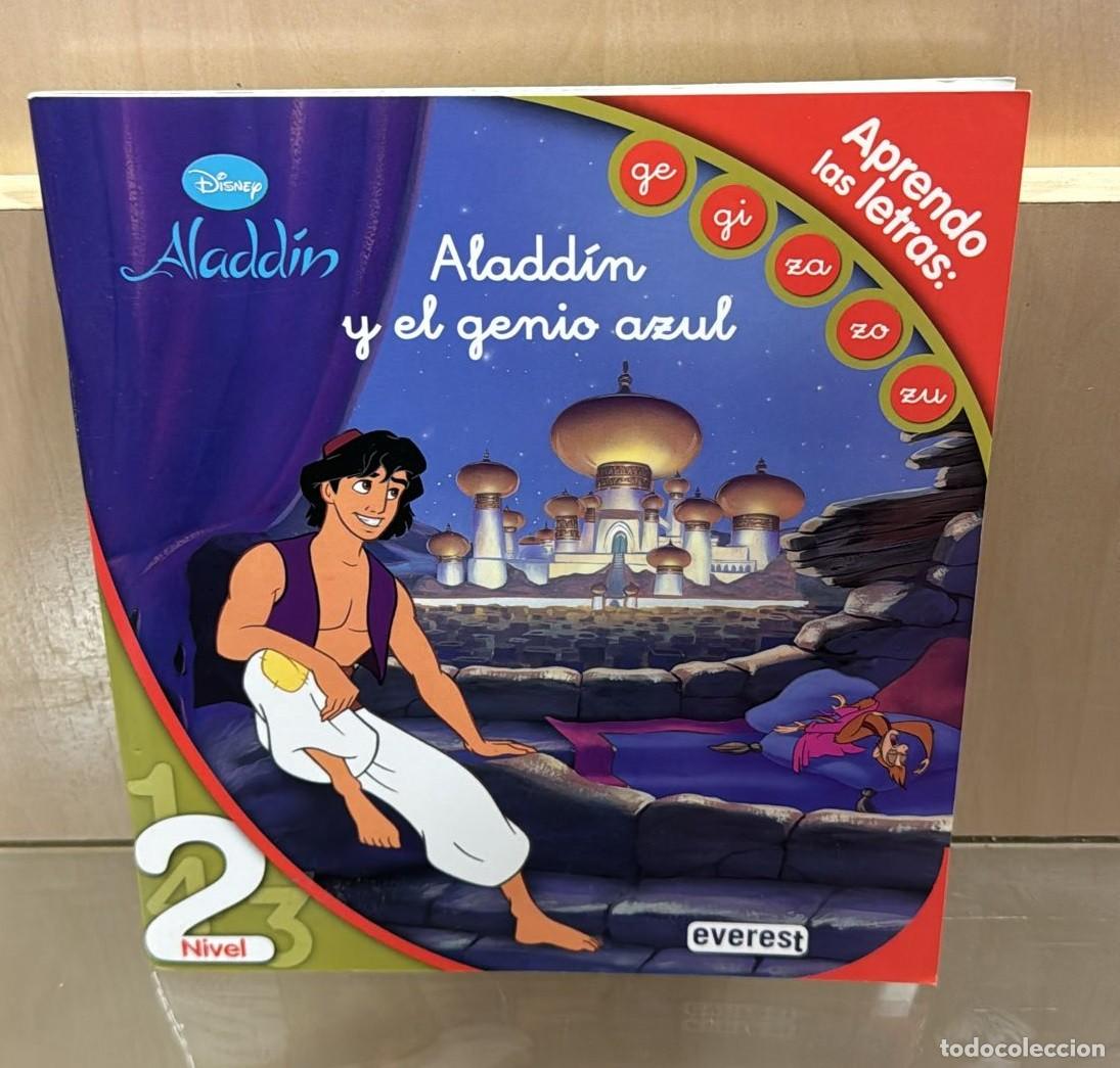 Libros de segunda mano: Aladd&iacute;n. Aladd&iacute;n y el genio azul. Lectura Nivel 2 - Foto 1