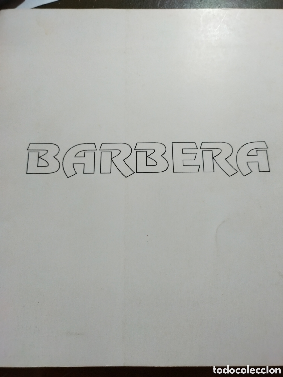 Libros de segunda mano: Barbera. Obra en: hierro, pl&aacute;stico, resina, barro - Foto 1