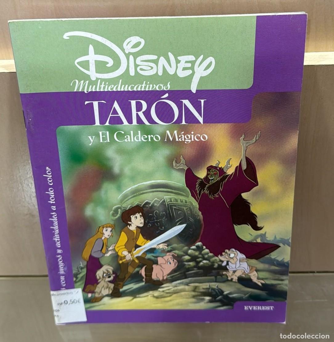 Libros de segunda mano: Tar&oacute;n y el calder&oacute;n m&aacute;gico Disney Multieducativos - Foto 1