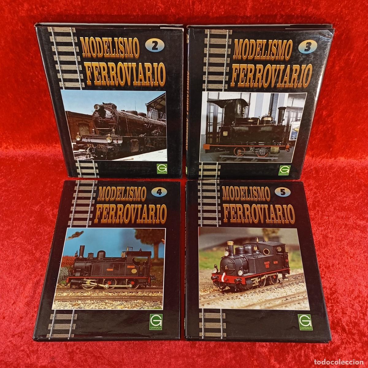 Libros de segunda mano: MODELISMO FERROVIARIO - EDICIONES GRANADA - 4 TOMOS - N&Uacute;MEROS 2,3,4,5 / 3629 - Foto 1
