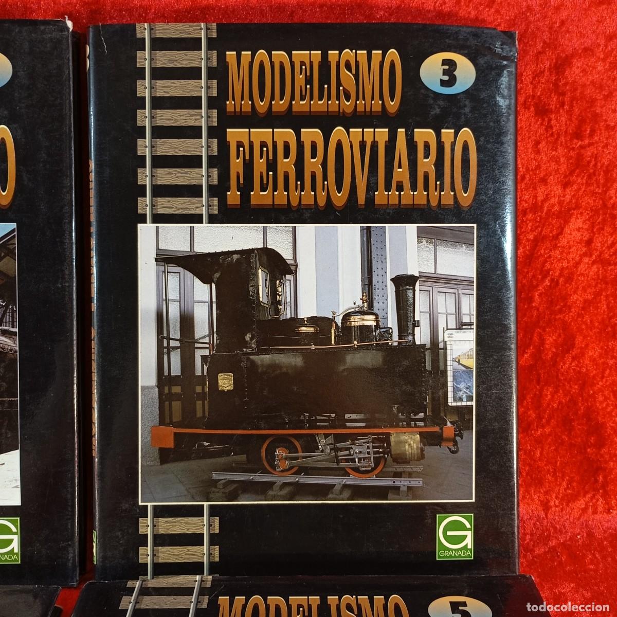 Libros de segunda mano: MODELISMO FERROVIARIO - EDICIONES GRANADA - 4 TOMOS - N&Uacute;MEROS 2,3,4,5 / 3629 - Foto 3