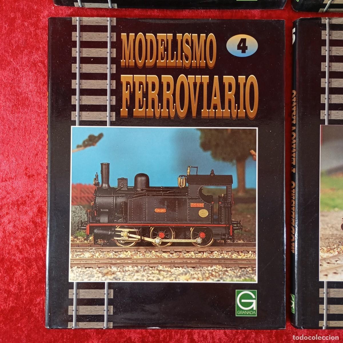 Libros de segunda mano: MODELISMO FERROVIARIO - EDICIONES GRANADA - 4 TOMOS - N&Uacute;MEROS 2,3,4,5 / 3629 - Foto 4