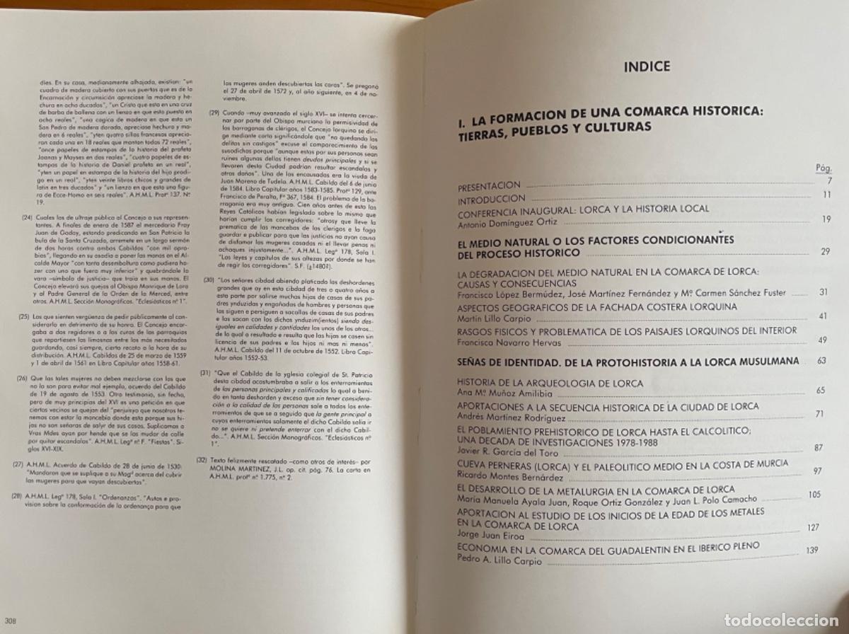 Libros de segunda mano: LORCA- MURCIA- HISTORIA- PASADO Y PRESENTE-OBRA COMPLETA- 1980 - Foto 5