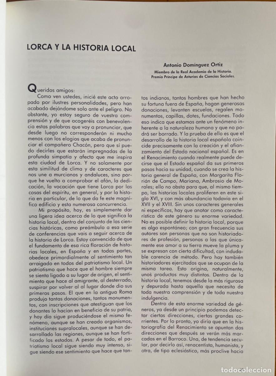 Libros de segunda mano: LORCA- MURCIA- HISTORIA- PASADO Y PRESENTE-OBRA COMPLETA- 1980 - Foto 11