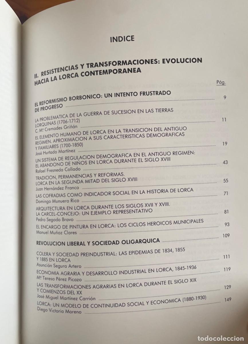 Libros de segunda mano: LORCA- MURCIA- HISTORIA- PASADO Y PRESENTE-OBRA COMPLETA- 1980 - Foto 17