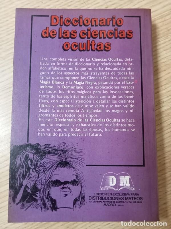 Libros de segunda mano: Diccionario de las ciencias ocultas Max Scholten - Foto 2