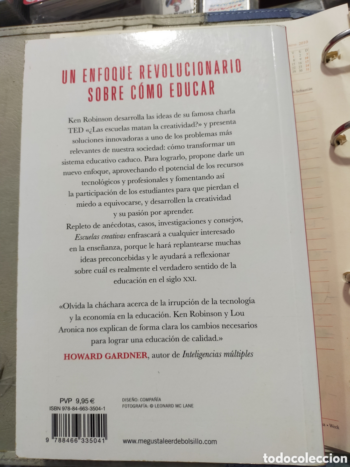 Libros de segunda mano: ESCUELAS CREATIVAS KEN ROBINSON COMO NUEVO - Foto 2