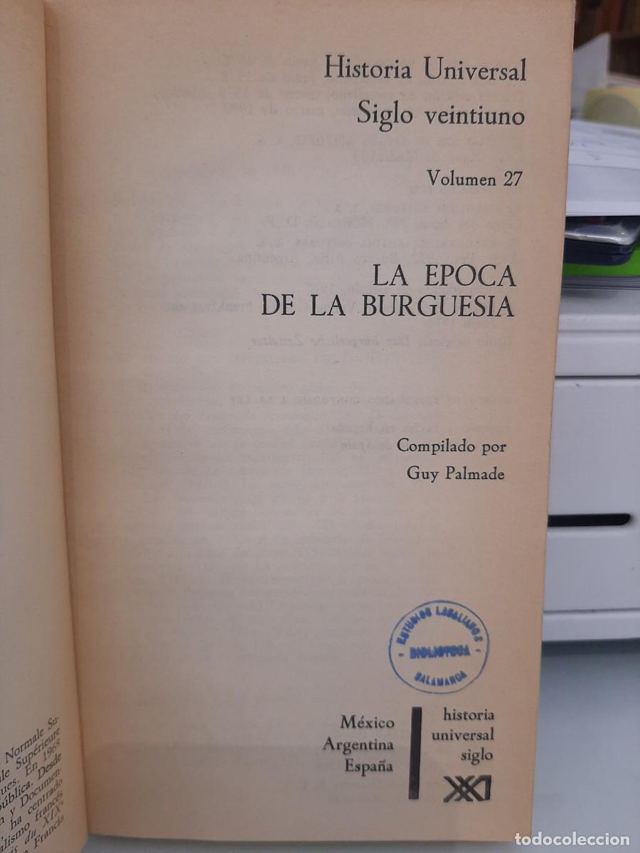 Libros de segunda mano: Guy Palmade. La &eacute;poca de la burgues&iacute;a. 4 ed. - Foto 2