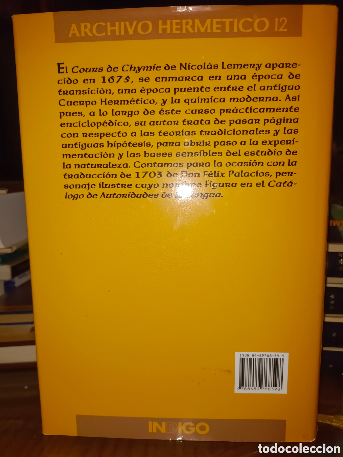 Libros de segunda mano: Curso qu&iacute;mico Nicol&aacute;s Lemery - Foto 3
