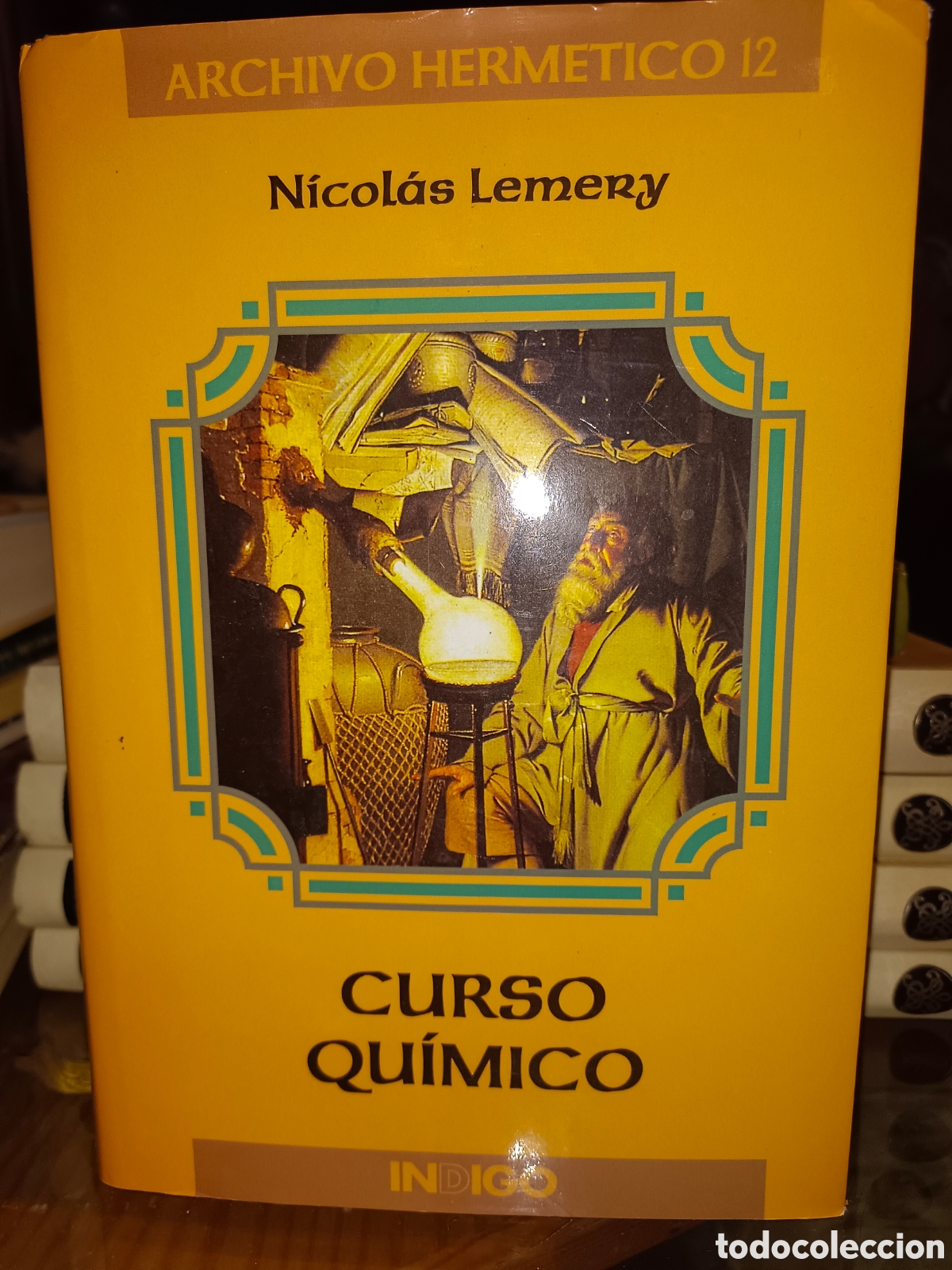 Libros de segunda mano: Curso qu&iacute;mico Nicol&aacute;s Lemery - Foto 1