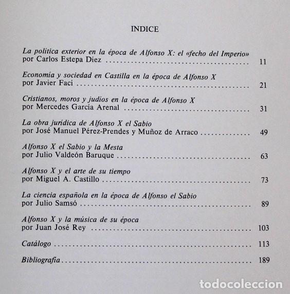 Libros de segunda mano: ALFONSO X. Toledo 1984. Cat&aacute;logo de exposici&oacute;n. - Foto 3