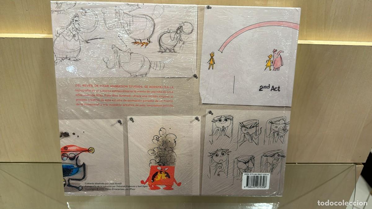 Libros de segunda mano: El Arte de Del Rev&eacute;s [Inside out] Disney Pixar - Foto 2