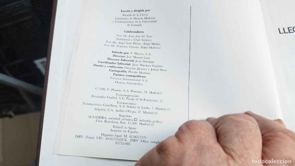 Libros de segunda mano: HISTORIA GENERAL DE ESPA&Ntilde;A PLANETA 12 TOMOS - Foto 8