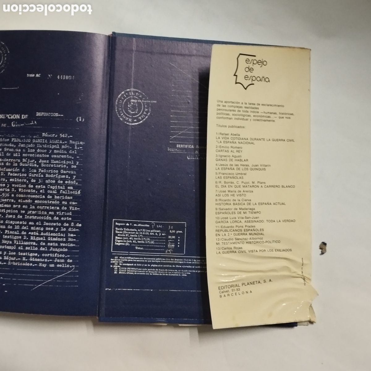 Libros de segunda mano: GARCIA LORCA, ASESINADO: TODA LA VERDAD - Foto 6
