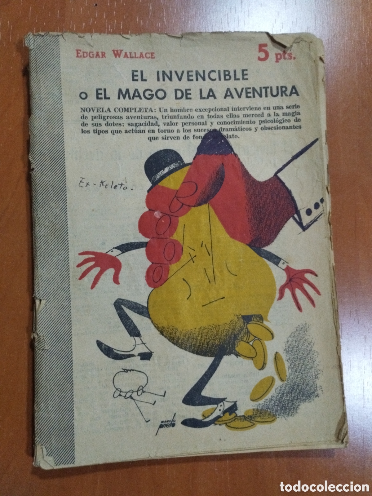 Libros de segunda mano: EL INVENCIBLE O EL MAGO DE LA AVENTURA - Foto 1
