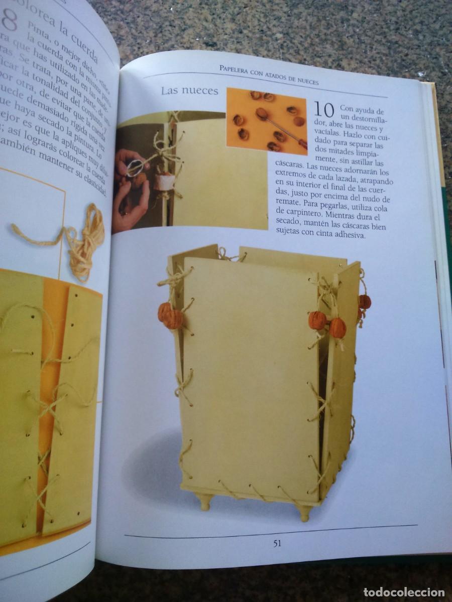 Libros de segunda mano: COMO HACER OBJETOS DE MADERA -- GUIAS DECO - SALVAT -- - Foto 2