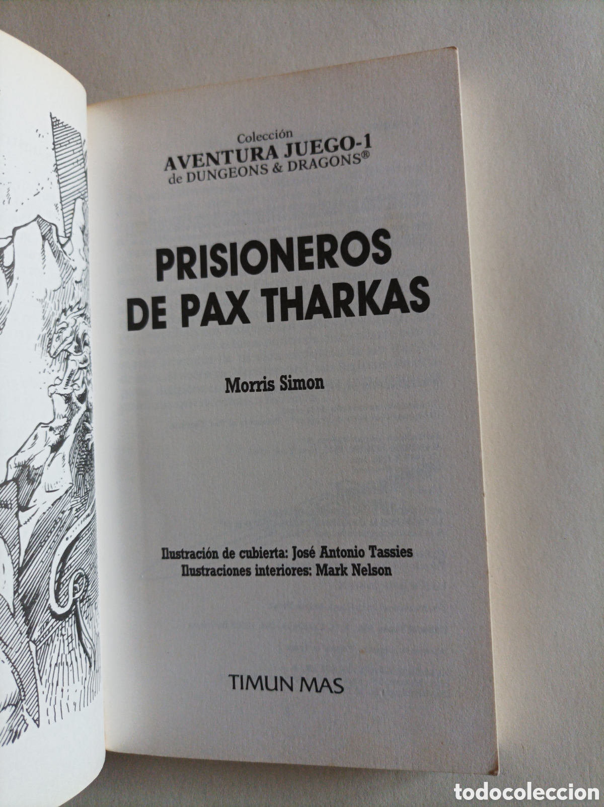 Libros de segunda mano: Prisioneros de Pax Tharkas / Morris Sim&oacute;n. Advanced Dungeons & Dragons, 1 - Foto 3
