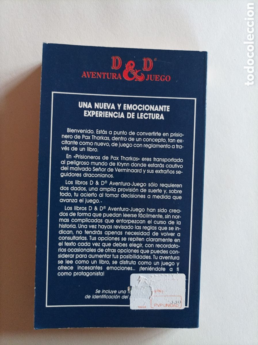Libros de segunda mano: Prisioneros de Pax Tharkas / Morris Sim&oacute;n. Advanced Dungeons & Dragons, 1 - Foto 7