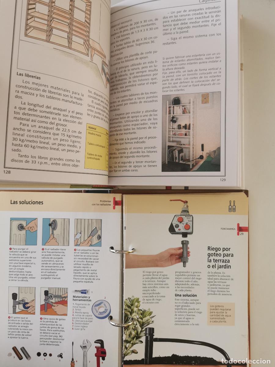 Libros de segunda mano: MANUAL PR&Aacute;CTICO DE BRICOLAJE + Gran enciclopedia de bricolaje. - Foto 2