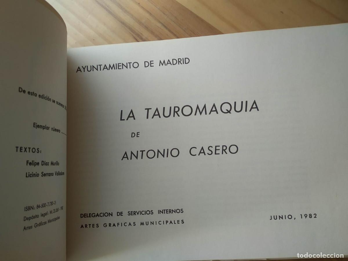 Libros de segunda mano: La tauromaquia de Antonio Casero - Foto 2