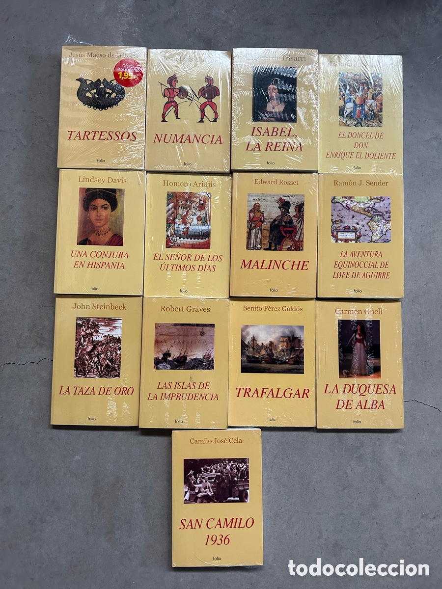 Libros de segunda mano: Coleccion novela hist&oacute;rica - Foto 1