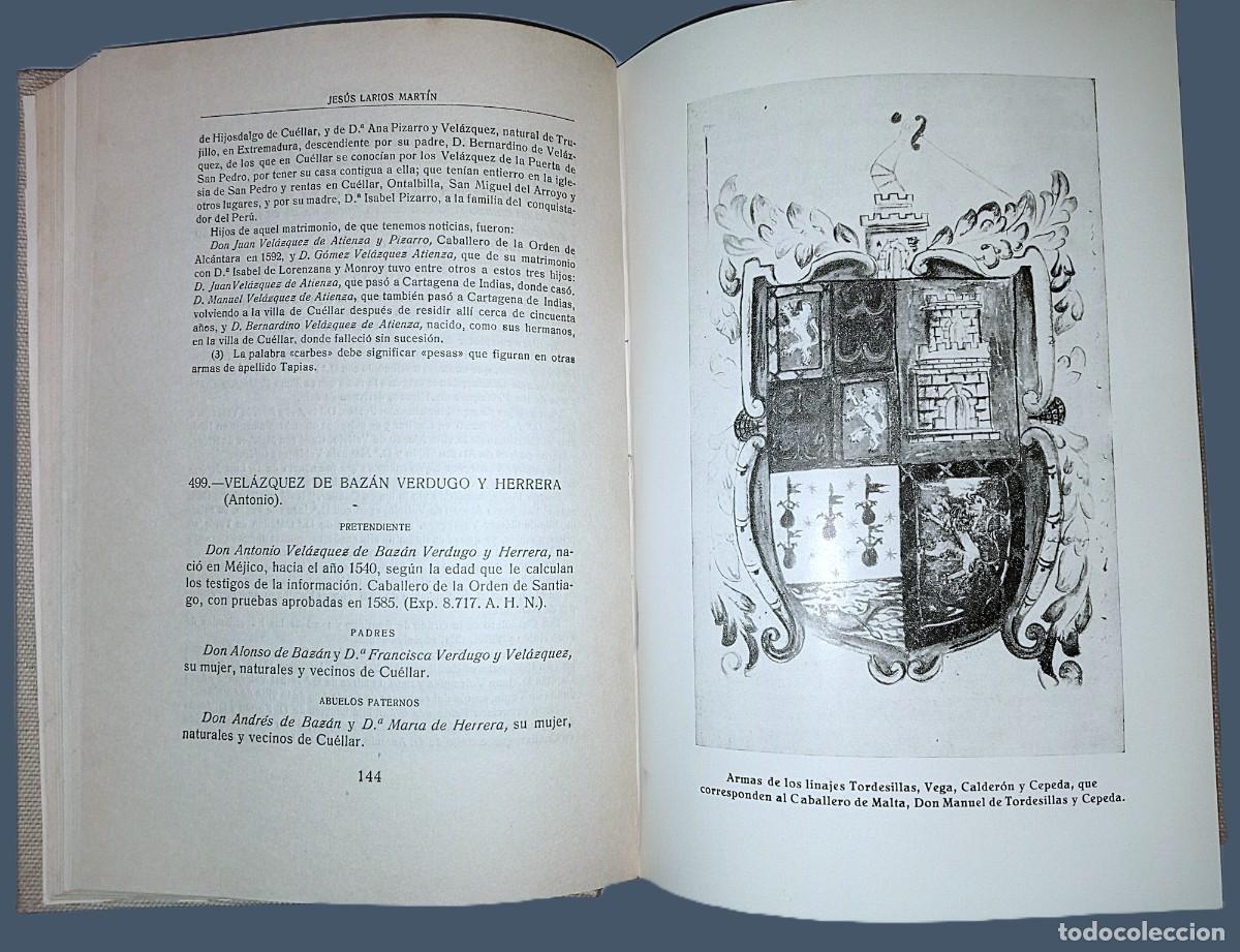 Libros de segunda mano: NOBILIARIO DE SEGOVIA. 5 TOMOS - Foto 12