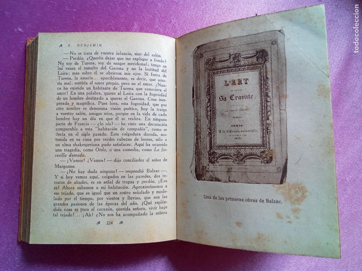 Libros de segunda mano: BALZAC POR RENE BENJAMIN.E/1/3/3 - Foto 4
