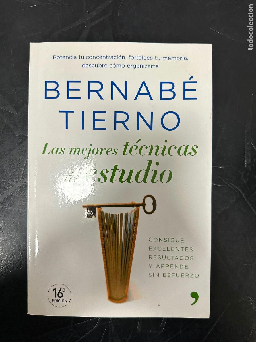 Libros de segunda mano: Las mejores t&eacute;cnicas de estudio - Tierno, Bernab&eacute; - Foto 1