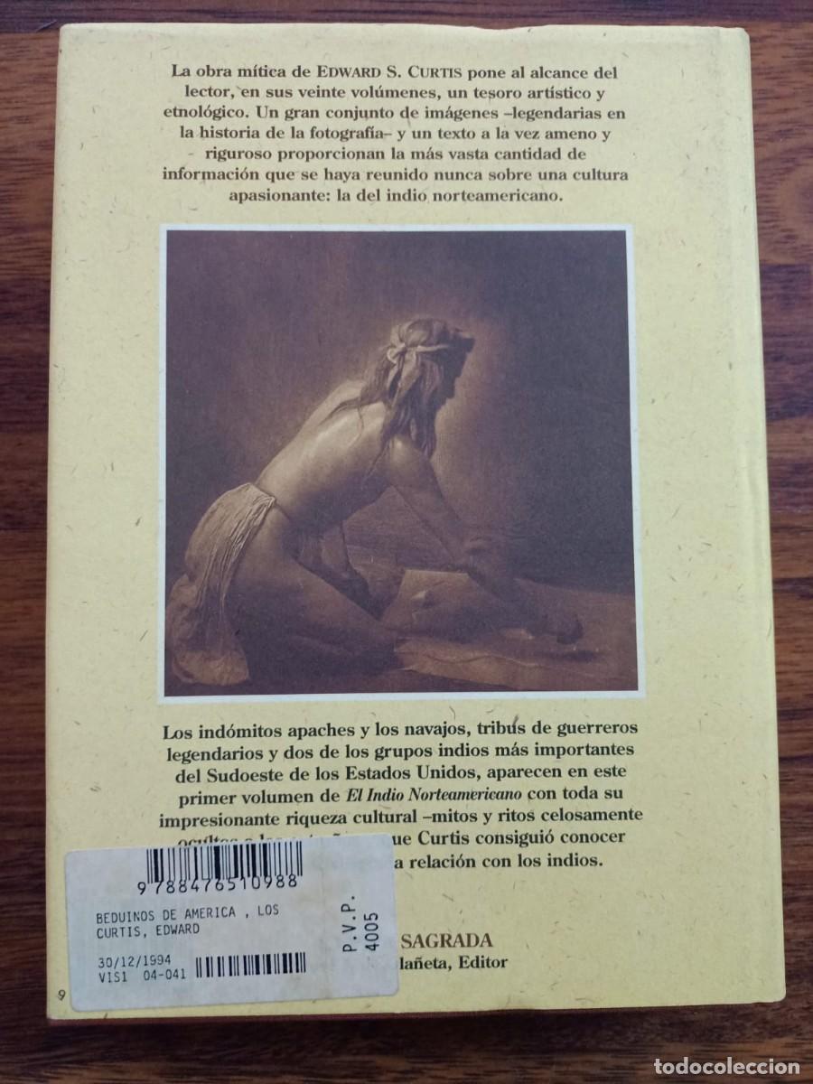 Libros de segunda mano: EL INDIO NORTEAMERICANO, de EDWARD S. CURTIS - Foto 2
