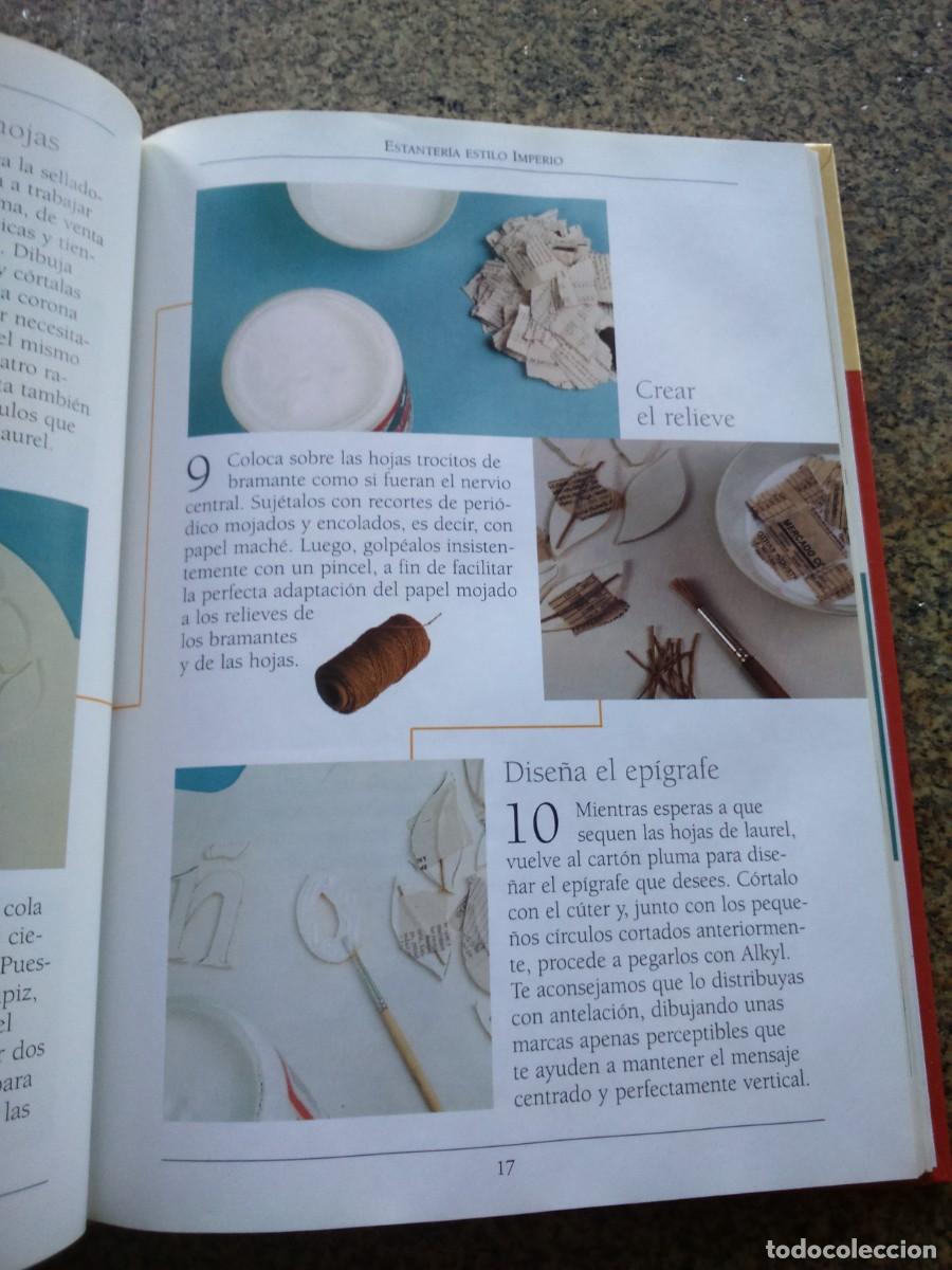 Libros de segunda mano: COMO DECORAR MUEBLES DE MADERA NATURAL -- SALVAT -- - Foto 3
