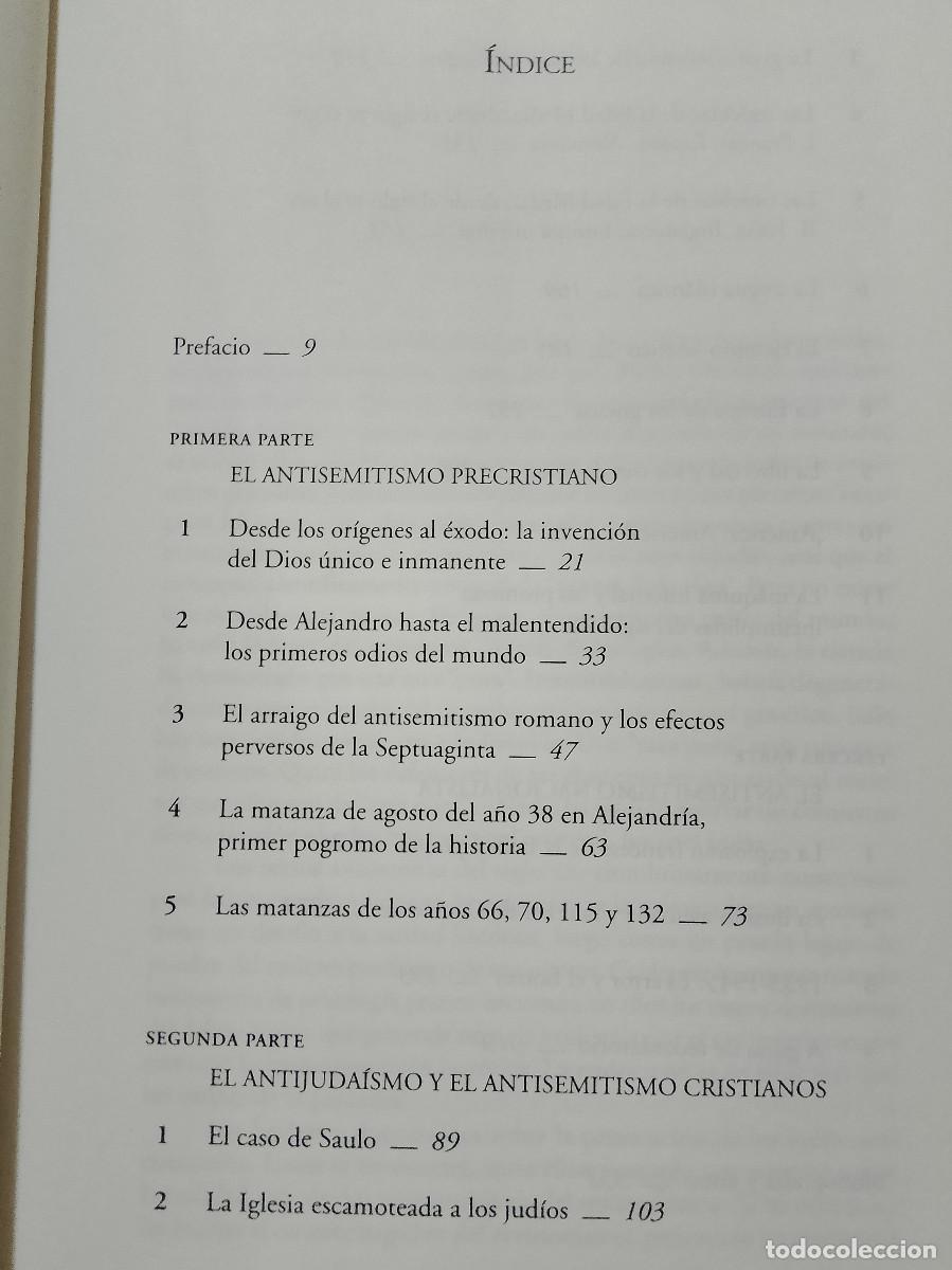 Libros de segunda mano: Gerald Messadi&eacute;: Historia del antisemitismo (Ediciones B Argentina. 2001) - Foto 3