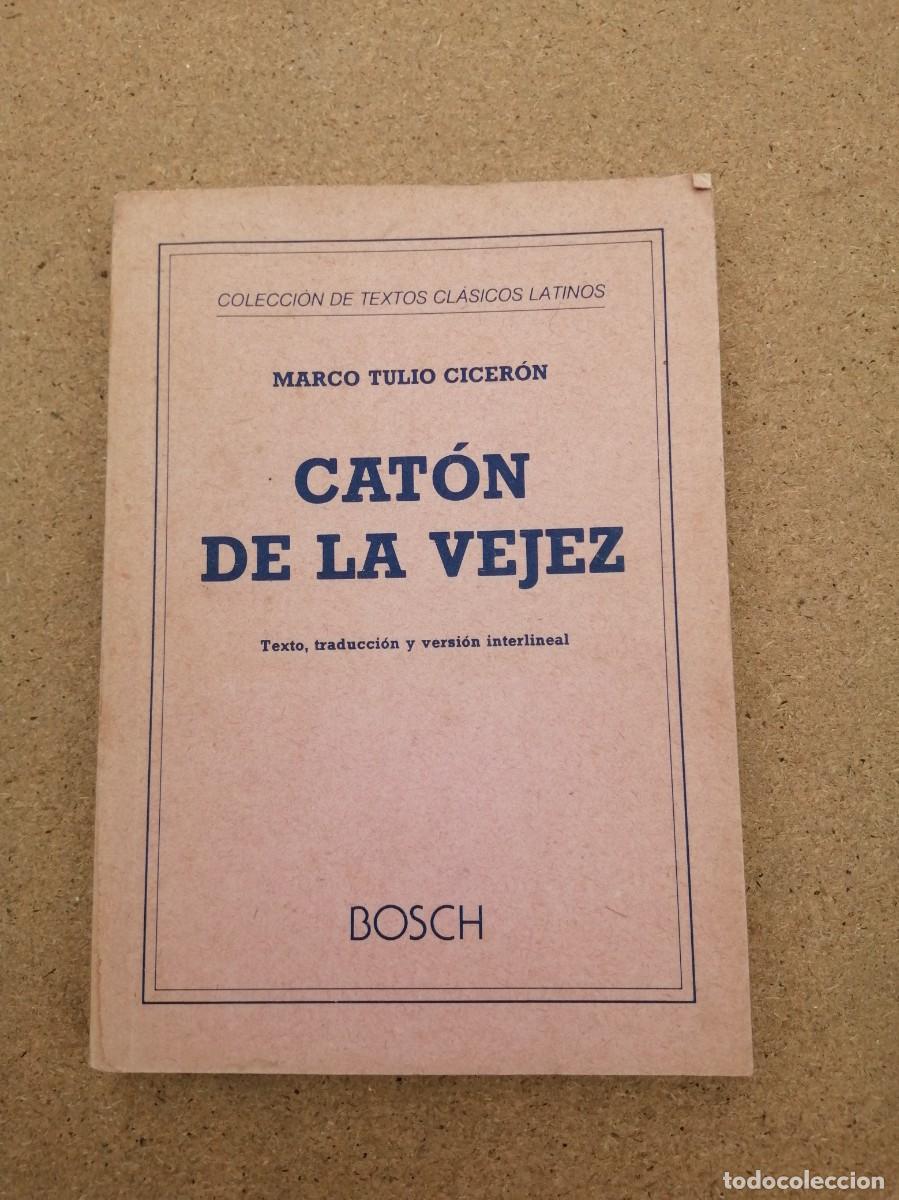 Libros de segunda mano: CATON DE LA VEJEZ (MARCO TULIO CICERON) - Foto 1