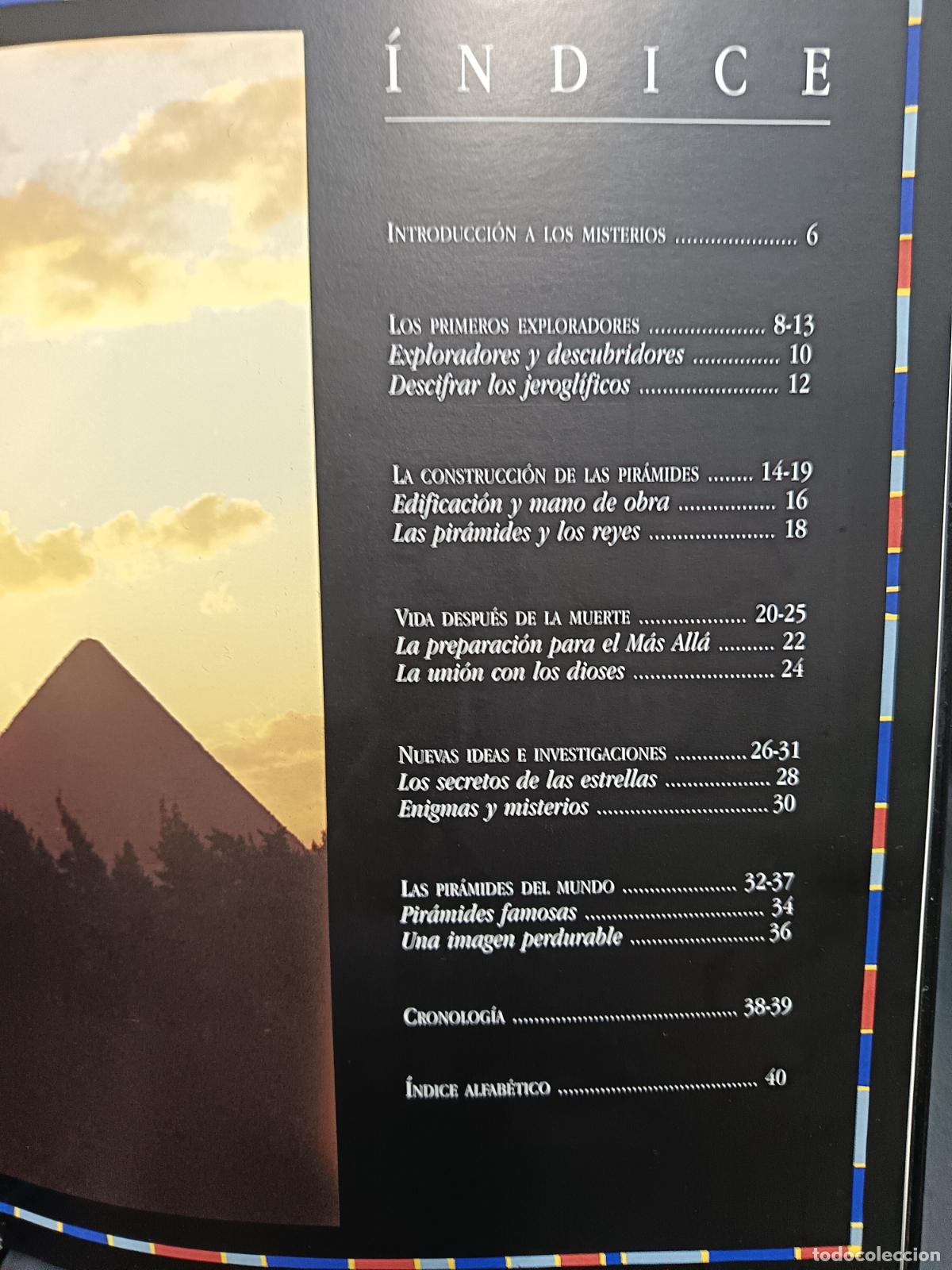 Libros de segunda mano: MISTERIOS DE LAS PIRAMIDES. SM Libro gran formato 1997 - Foto 2